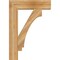 Ekena Millwork Imperial Block Rough Sawn Bracket, Western Red Cedar, 6"W x 28"D x 40"H BKT06X28X40IMP05RWR - alternate 3